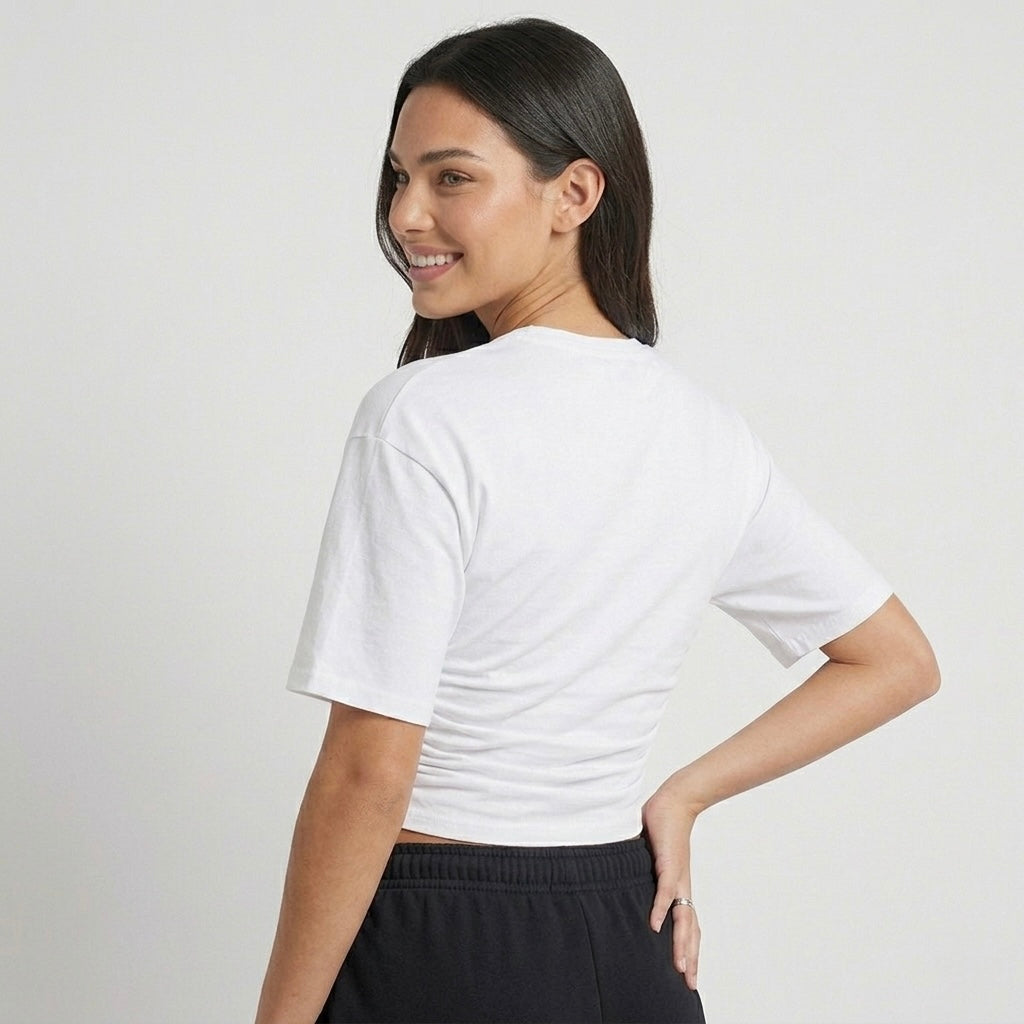 Soft Ruched Tee