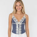 Lace Corset Top