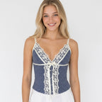 Lace Corset Top