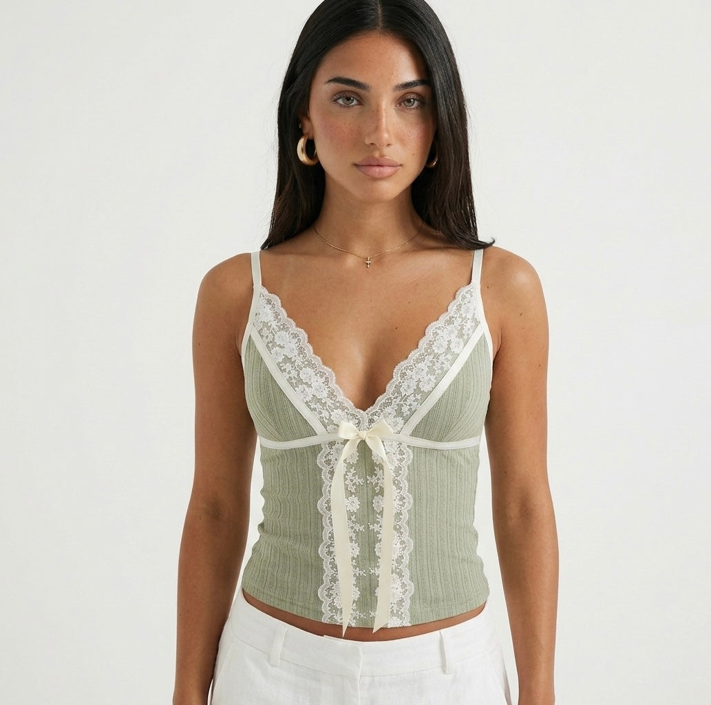Lace Corset Top