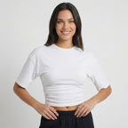 Soft Ruched Tee
