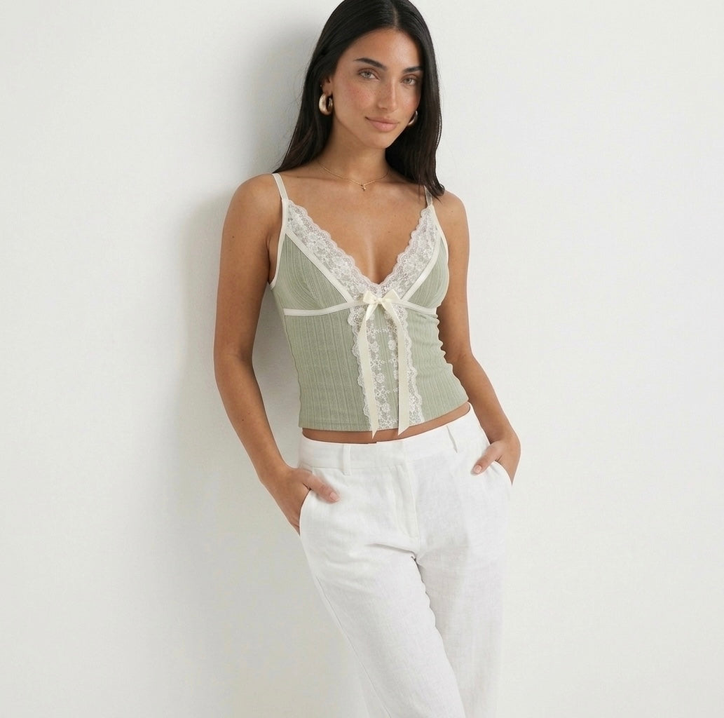 Lace Corset Top
