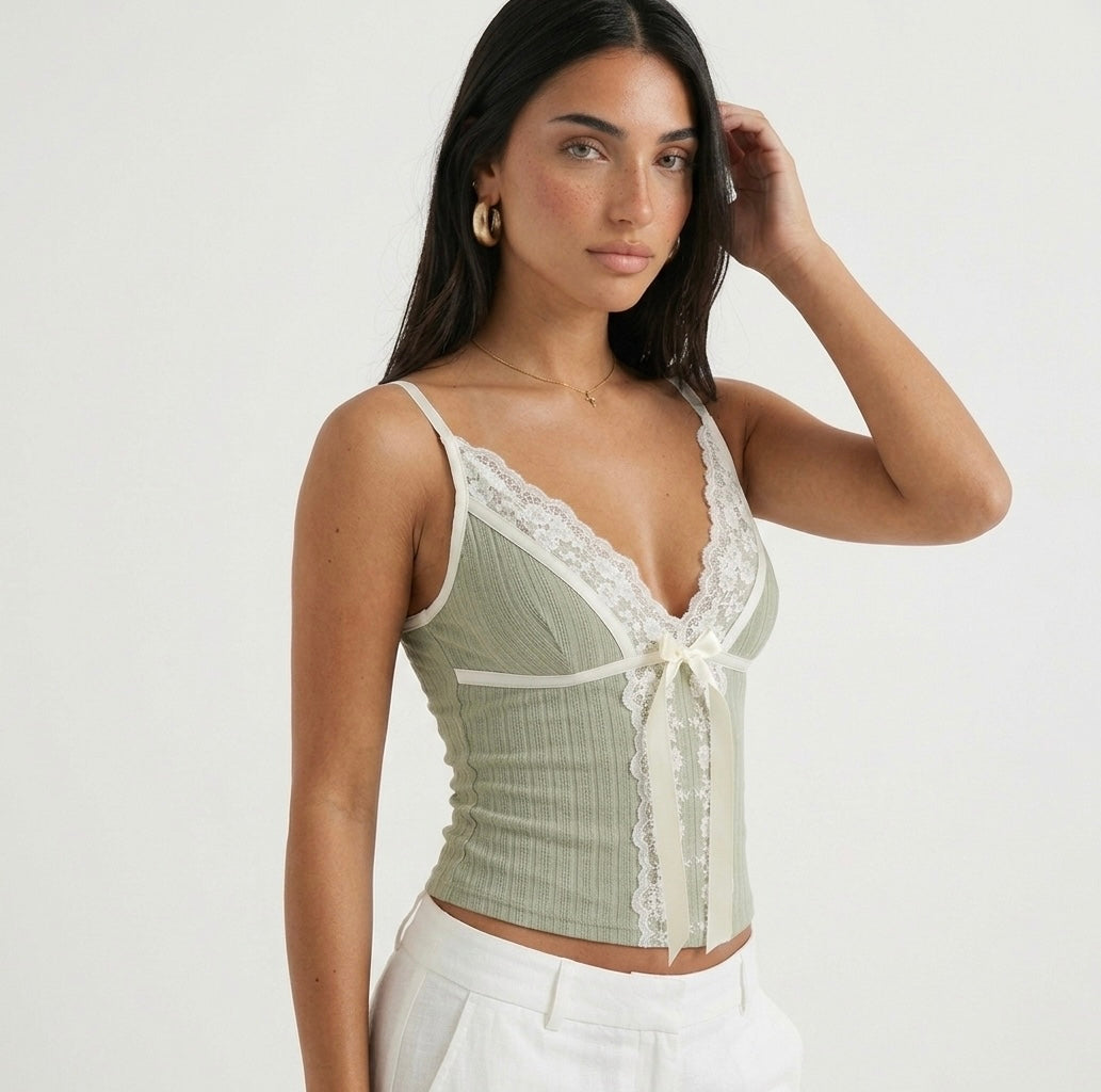 Lace Corset Top