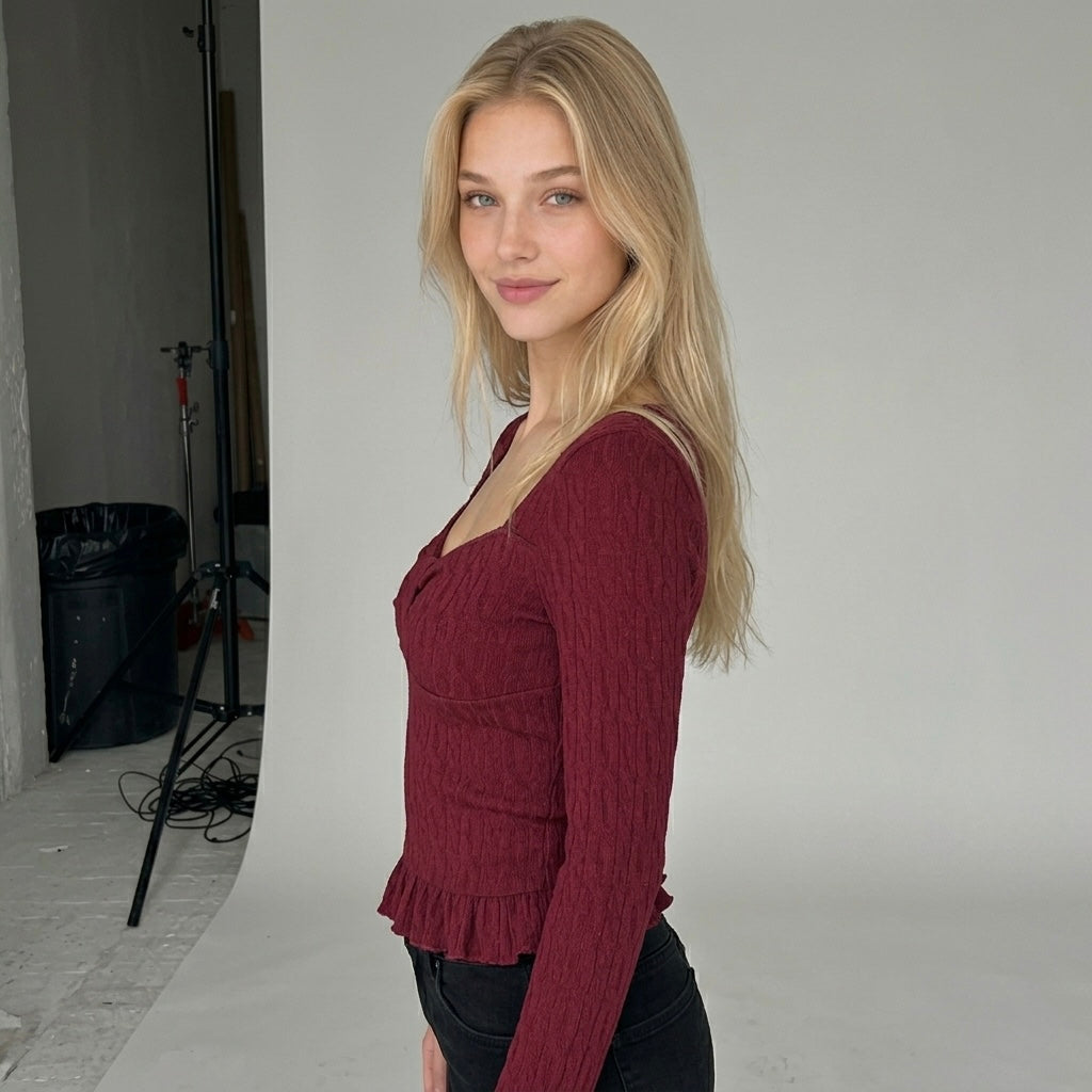 Mila Ruched Top
