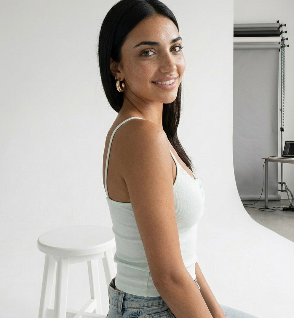Soft Rib Top