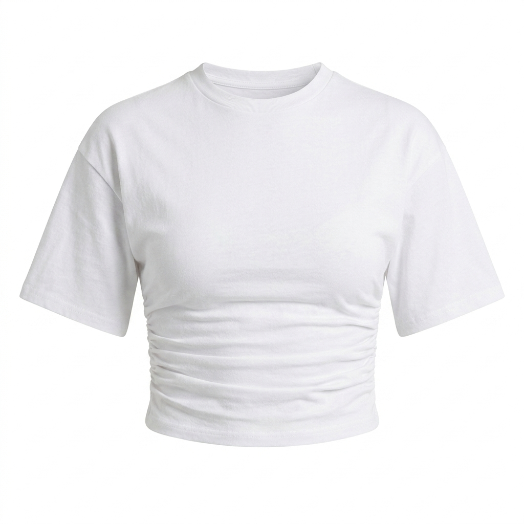 Soft Ruched Tee