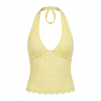 Lace Halter Tank