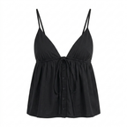 Flowy Tie Top